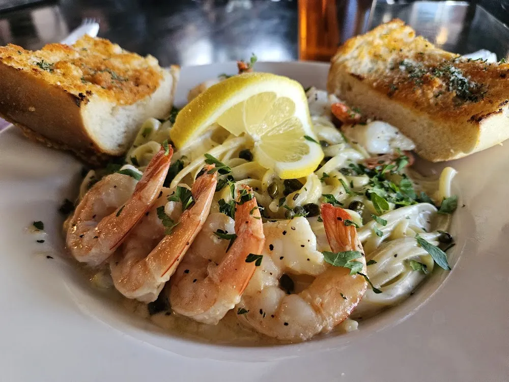 Shrimp Scampi Linguine